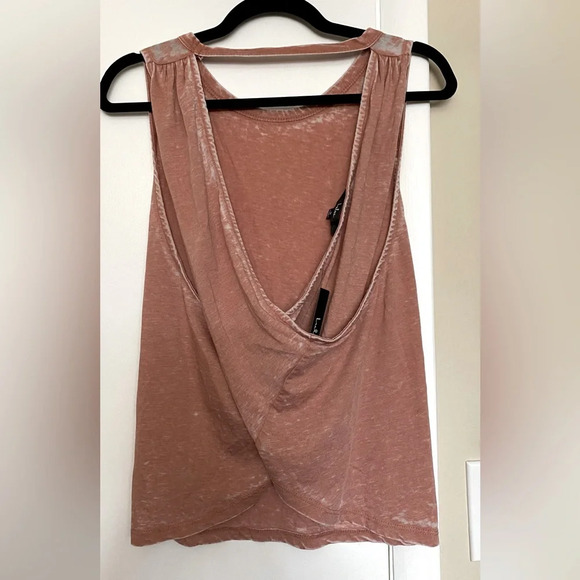 NWT Lulus Got the Power Cross Back Muscle Tank Pink Size Medium - Picture 10 of 12